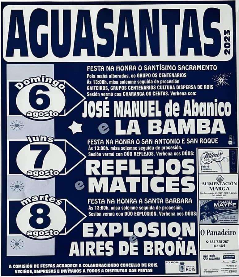 Festas de Aguasantas