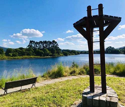 Desembocadura do río Sar no Ulla